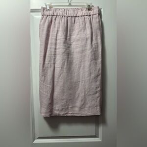 J. Crew Light Pink Pencil Skirt